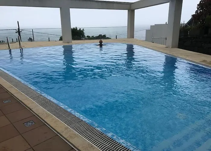 Ocean T1 Vista Mar E Piscina Em Varadouro Faial